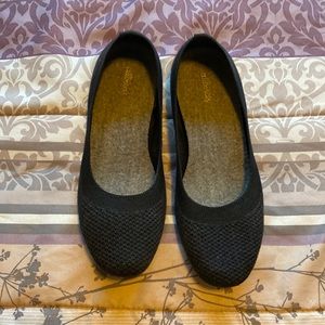 Allbirds Women’s flats- size 9.5 regular, black- lightly worn